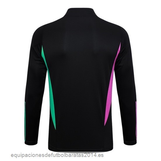 Nuevo Sudadera Entrenamiento Bayern Munich 23/24 Negro Purpura Verde Baratas